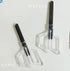 Multipurpose Office Scissors Clear Acrylic Handle with Non-adhesive Plating Matte Black Tape Paper Knife Edge Cutting Scissors Stationery Desk Acc...