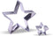 Small Star Cookie Cutter Set – 2 Piece – 3.3 & 1.3 inch - Stainless Steel...