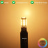 T5 T10 Wedge Base LED Light Bulb High Brightness 12VAC/DC 3Watt 2700K-3000K Warm White Color for Outdoor Landscape Lighting Deck Stair Step Path L...