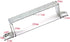 Fence Panel Security Brackets for Concrete or Wooden, Pack of 10, Posts Fits 4” x 4” Posts Strong Galvanised Steel Predrilled with 20 Screws...
