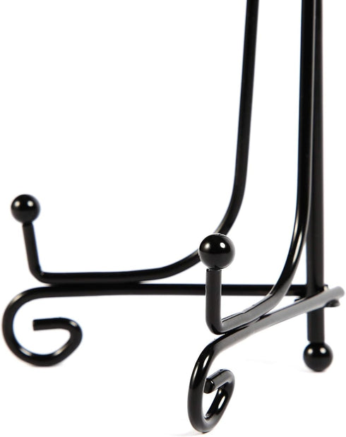 Juvale 4 Pack Iron Easel Display Stand, 5 Inch Decorative Easel for Tabletop, Plates, Pictures, Paintings, Wedding and Party Decor...