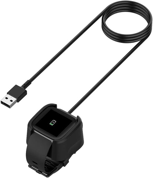 Compatible with Fitbit Versa 2 Charger (Not for Versa/Versa Lite), Charging Dock with USB Cord for Versa 2 Health & Fitness Smartwatch Charge Cabl...