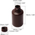 Othmro 8Pcs 4.3oz Plastic Containers Lab Chemical Reagent Bottles 125ml Small Mouth Liquid Solid Storage Bottles Round Sample Storage Containers S...