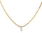 Dainty Initial Necklaces Gold Letter Chokers for Women,18k gold Chain Necklace Simple Cubic Zircon Minimalist Pendant Herringbone Women Choker Nec...