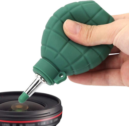 Air Blaster Cleaner Pump Dust Remove Tool Kit , Mini Dust Blower Rubber for Camera Lens Keyboard . (big )...