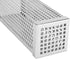 Pellet Smoker Tube 6 Inch Stainless Steel Perforated Wood Pellet Tube Smoker, Smoke Tube Box for Pellets Grill BBQ Cold Smoker Generator Tube, for...