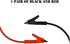 AST Labs Test Lead SILICONE Alligator Clip Heavy Duty to Alligator Clip Heavy Duty (5 ft)...