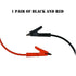 AST Labs Test Cable Lead High Current w/ Small Alligator Clip Banana Plug Right Angle 39" / 1 m...