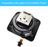Godox V1S V860III-S Hot Shoe Replacement Mount Foot, Speedlite Flash Repair Parts for V1 & V860III Sony Flash Hot Shoe Replacement (Upgrade Metal ...