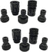 Plastic Garden Hose Connector Set Male and Female - Quick Release Connect Kit, Water Hose Thread Fitting Adapter Set, from Quick Connector to Stan...