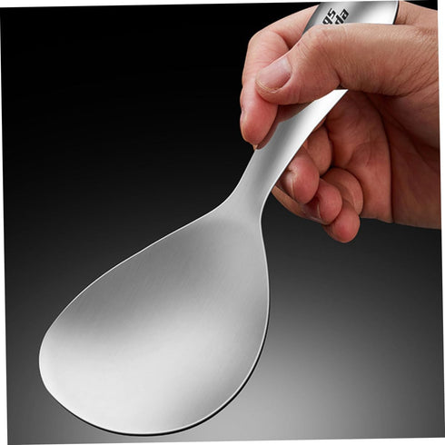 Serving Spoon Chinese Spoons Drink Spoons Rice Paddle Thickened Rice Spoon Pudding Scoop Restaurant Spoon Meal Spoon Dinner Spoon Household Teaspo...