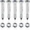 51001500 5/16" Snow Blower Shear Bolts & Nuts Compatible with Ariens 510015 51001500 AM122156 AM136890 Snow Blower...