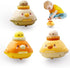 Baby Car Toys for Toddlers 1-3, 3 Pcs Pressing Baby Crawling Toy Car for Baby, Car Toddler Toy for Gifts to Boys and Girls (Duck)...