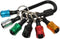 Bit Holder 1/4 inch Hex Shank Screwdriver Bits Holder Extension Bar Keychain Screw Adapter Drill Change Hand-held Screwdrivers Drill Bits Holder P...
