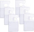 Clear Parking Permit Holder, 3 x 5 inch Car Vertical Parking Lot Pass Rear View Mirror Hanger for Car Passes, Stickers, Permits...