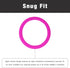 Leather Texture Soft Silicone Car Steering Wheel Cover Universal Anti-Slip Design 14-16 inch Protective Case Rose...