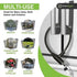 Urban August Child-Proof Refrigerator Lock for Kids & Adults - Lock for French Door Fridge and Cabinet (Regular, Black - 1 Pack)...