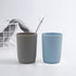 Topsky 4-Pack Bathroom Tumbler - Plastic Toothbrush Cup - Reusable Drinkware - Mouthwash Cup...