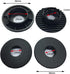 4 Car Floor Mat Carpet Fasteners Holders Fitting Clips for Mazda...