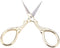 Crossstitch Scissors, Premium Tailor Scissors Fabric Scissors DIY Antique Sewing Shears Dresser Embroidery Tool Small Scissor(Gold)...