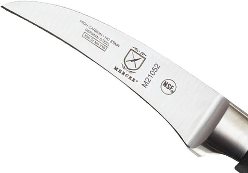Mercer Culinary M21052 Genesis 3-Inch Peeling/Tourne Knife, Black...
