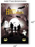 Halloween Flag Double Sided Halloween Garden Flag Outdoors 28 x 40 Inch Large Halloween Yard Flag Decorative Halloween Ghost Bat Zombie House Flag...