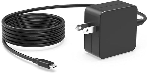 Fast Charger for Asus Chromebook Laptop, (Safety Certified by UL), USB C Power Connector 45W Portable Design 7.5FT Cable...