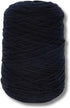 400g 8 Ply 100% Acrylic Yarn for Tufting, Crochet, Rug Weaving, Knitting, Crafts, Stitching Thread - 1 Cone x 400g (425m-475m) (Black)......