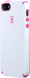 Speck Products CandyShell Case for iPhone SE, 5 & 5s - White/Raspberry Pink...