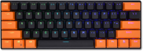 Keycaps, Mechanical Keyboard Keycaps for GH60 / RK61 / ALT61 / Annie/Keyboard Poker Keys, PBT Thick Keycaps for 60% Mechanical Keyboard, with Key ...