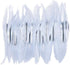 Bluemoona 10 Sets - 13mm 1/2" Hidden Invisible Sew-In Magnetic Snap PVC Closure Purse Fastener...