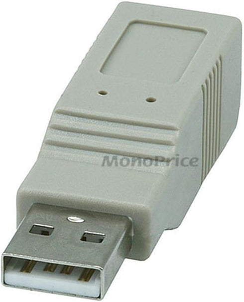 Monoprice USB 2.0 A Male/B Female Adaptor (100363)...