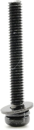 ReplacementScrews 1 Set of Metric Screws (Model RS-198299) Pan Head - Philips Drive - Black Plated (Pack of 6)...