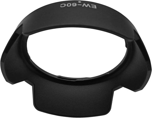 EW-60C Lens Hood for Canon EF-S 18-55mm f/3.5-5.6/ IS/IS II(Not for is STM),Lens,EF 28-90mm f/4-5.6 III,EF 28-80mm f/3.5-5.6 IV USM,58mm Digital T...