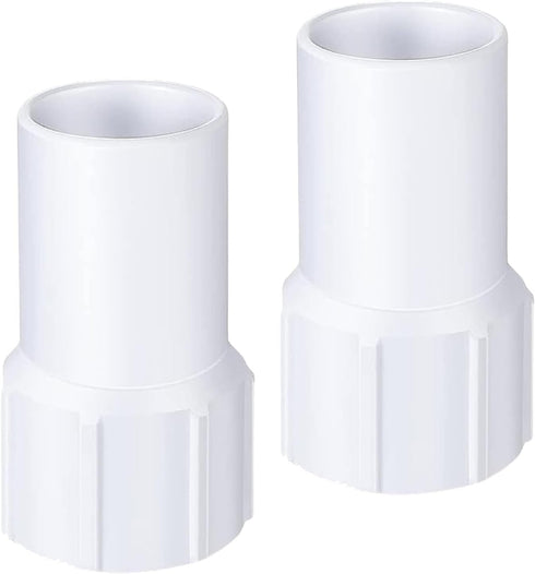 1-1/2" Pool Hose Cuff, Upgraded Swimming Pool Vacuum Hose Cuff, Hose Threaded Replacement Cuff Repair Hose Ends Connect Vacuum Head to the Vacuum ...