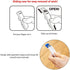 Uni Mechanical Pencil Lead,"The Uni" Smudge-Proof Leads 0.7mm?ULS0740?/HB,B,2B - 3 Pack/total 120 Leads, amazdone Sticky Notes Value Set...