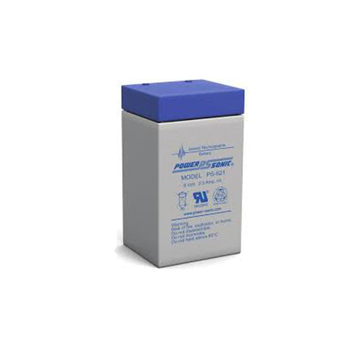 Power Sonic Rechargeable Sealed Lead Acid Battery PS-621 6V 2.00 AH @ 20-hr. 6V 1.86 AH @ 10-hr...