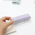 Purple Stapler Staples Remover Clear Acrylic Desk Stapler Manual Stapling tool Cute Staple Remover Kit for Home School Office Desktop Accessories ...