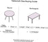 Sana Enterprises Tablecloth Polyester Fabric, Stain and Wrinkle Resistant, for Dining, Kitchen, Parties, Buffet, Weddings or Everyday Use. Seats 1...