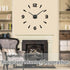 Mintime Large Wall Clock Battery Operated DIY Wall Clock for Modern Decorative Living Room/Office...