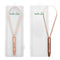 HealthAndYoga™ qLoop Copper Tongue Cleaner – Easy One Hand Use – Larger Surface Coverage – Ayurvedic Copper Health for Fresh Breath and Total Oral...