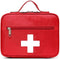 Gatycallaty First Aid Bag Empty Emergency Treatment Medical Bags Multi-Pocket for Home Office Car Traveling Hiking Trip (Medium)...