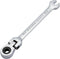 Pilida 5/16 Inch Ratcheting Combination Wrench SAE Flex Head Ratch Wrench with 12 -Point Design,72 -Teeth Spanner Ratchet,CR-V Steel...