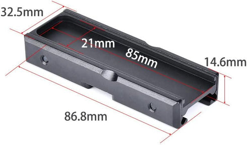 PEQ15 Red Green Laser Picatinny Rail Switch Mount CD Light Control System for Streamlight ProTac Switch AR...