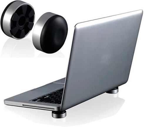 2 Pcs Laptop Cooling Stand Laptop Cooling Pad Silicone Ball Portable Magnetic Heat Reduction Pad for Laptop...