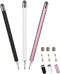 Stylus Pens for Touch Screens(3 Pack), 6 Replaceable TipsHigh Precision Capacitive Stylus Pen for iPad iPhone Android Tablets and All Universal To...