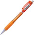 Pentel Cometz Automatic Pencil, 0.9mm, Orange Barrel, Box of 12 (AX119F)...