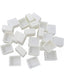Honbay 24PCS White Plastic Watercolor Half Pans Empty Watercolor Paint Half Pans...