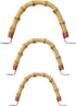 Angoily Rattan Teapot Handle Japanese Teapot Handle Replacement for Ceramic Pot Pottery Tea Pots Replacement Handle Accessories 3pcs...