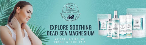 Natural Elephant Dead Sea Magnesium Bath Flakes 8 oz Travel Size (227g) - Pure Magnesium Chloride Soak for Body and Foot - Effective Relaxation an...